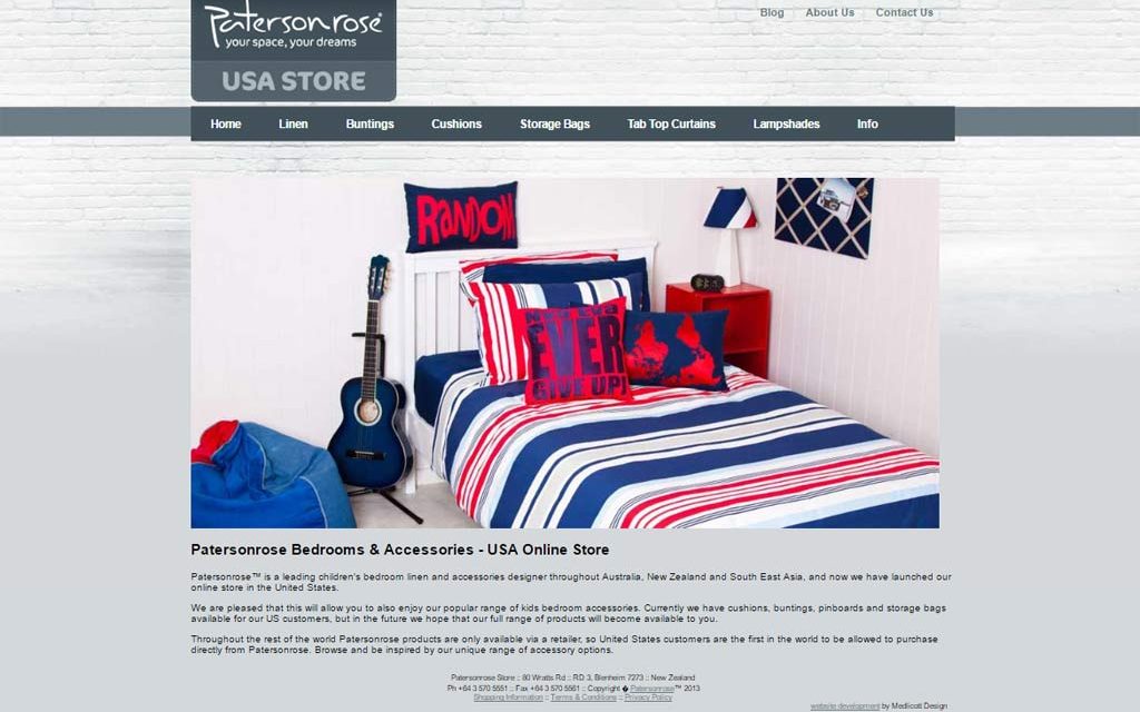 Patersonrose goes to the USA