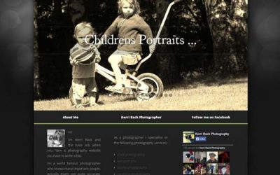 New website for Kerri Back Photography
