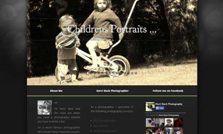 New website for Kerri Back Photography