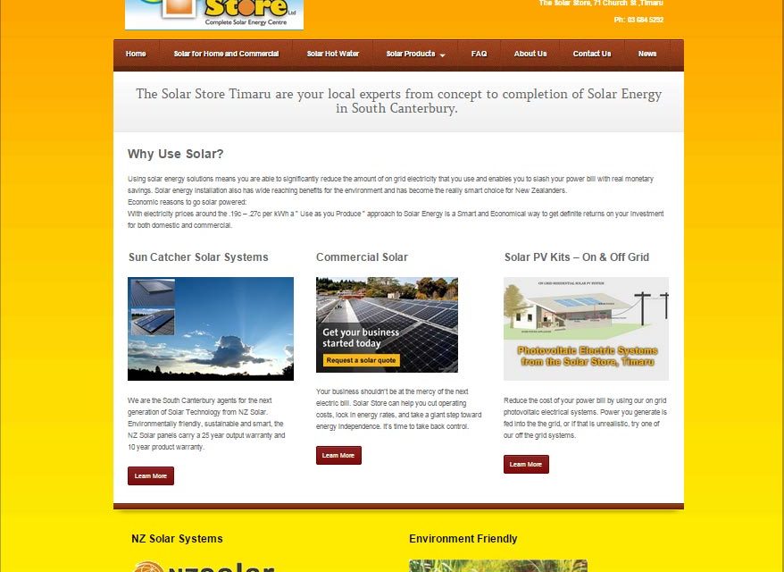 The Solar Store Timaru upgrades