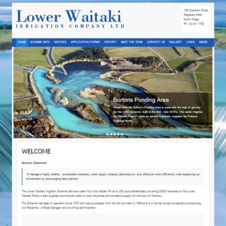 The Lower Waitaki Irrigation Company