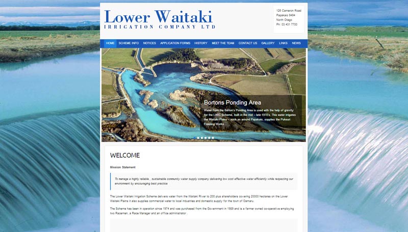 The Lower Waitaki Irrigation Company