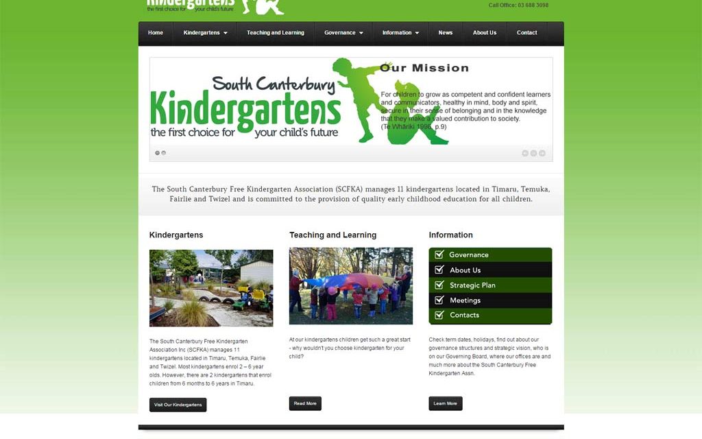 South Canterbury Free Kindergarten Assn Goes Green