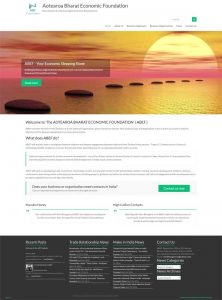 ABEF website screenshot