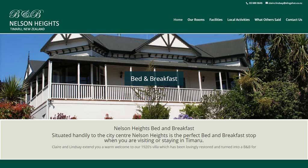 Nelson Heights B&B