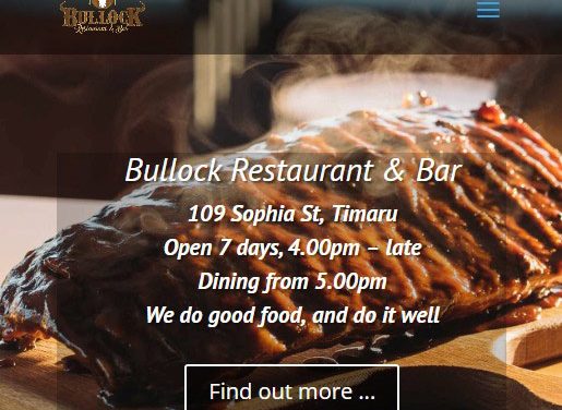Bullock Restaurant & Bar, Timaru